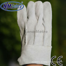 NMSAFETY guantes de cuero forrados en piel natural
